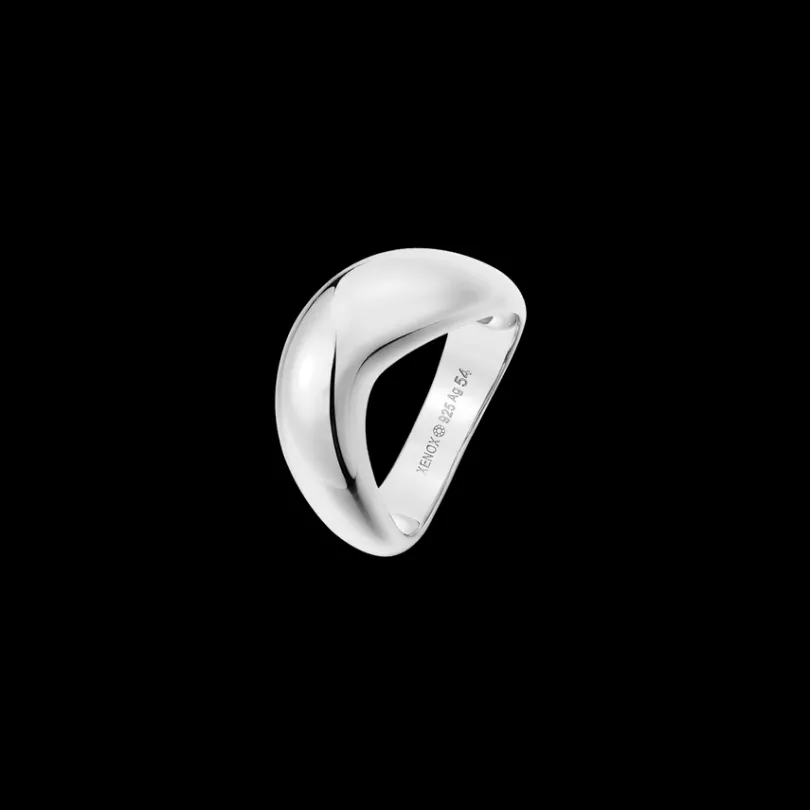 serpentine_ring__sterling_1-1.webp XENOX Ringe^SERPENTINE Ring 925/- Sterlingsilber, rhodiniert