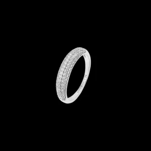 XENOX Ringe^SERPENTINE Ring 925/- Sterlingsilber, rhodiniert