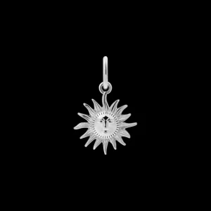 XENOX Charms^SONNE Charm 925/- Sterlingsilber, rhodiniert