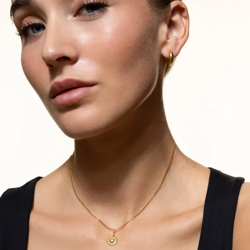 sonne_charm__sterlingsilb_5.webp XENOX Charms^SONNE Charm 925/- Sterlingsilber, rhodiniert