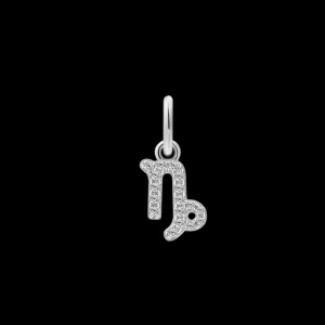 XENOX Charms^STEINBOCK Charm 925/- Sterlingsilber, 18k Vergoldung