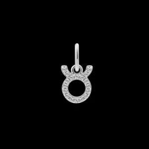 XENOX Charms^STIER Charm 925/- Sterlingsilber, 18k Vergoldung
