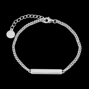 XENOX Armbänder^TAG Armband 925/- Sterlingsilber, rhodiniert