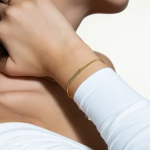 XENOX Armbänder^TAG Armband 925/- Sterlingsilber, rhodiniert