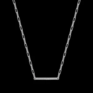 XENOX Halsketten^TAG Halskette 925/- Sterlingsilber, rhodiniert