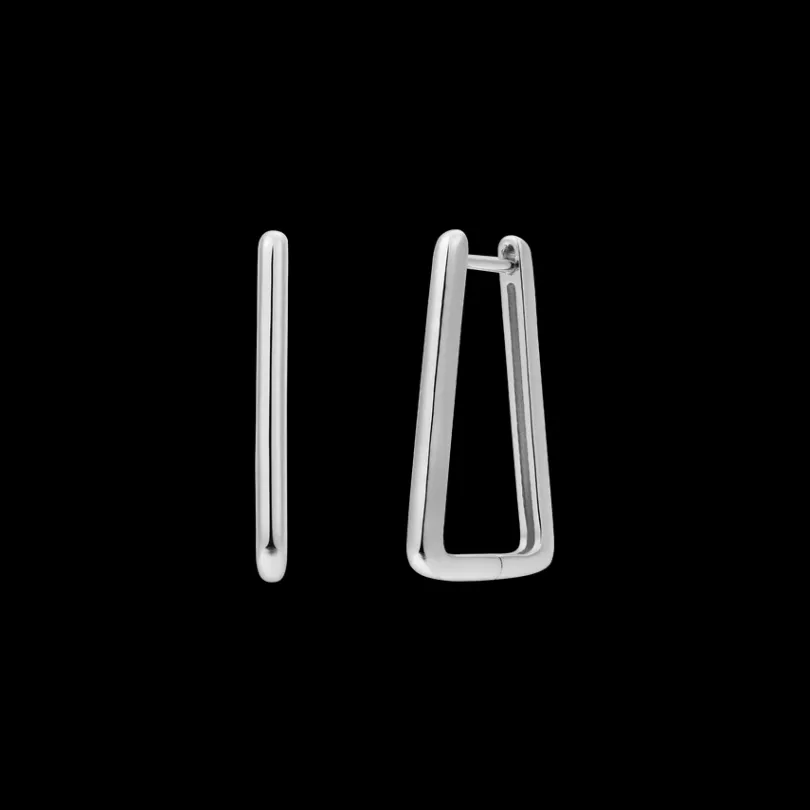 trilogy_maxi_creolen__ste_1.webp XENOX Ohrringe^TRILOGY MAXI Creolen 925/- Sterlingsilber, rhodiniert