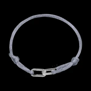 XENOX Armbänder^TWIN TIES Armband 925/- Sterlingsilber, rhodiniert silberfarben
