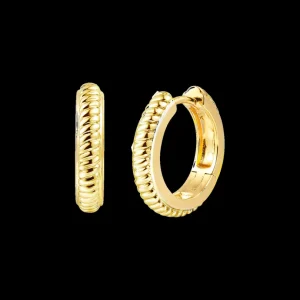 XENOX Ohrringe^TWIST Ohrringe 925/- Sterlingsilber, rhodiniert