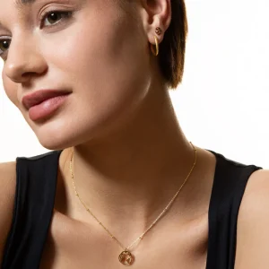 XENOX Halsketten^WELTKUGEL Halskette 925/- Sterlingsilber, rhodiniert