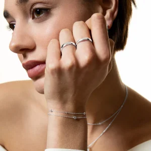 XENOX Armbänder^ZARGE Armband 925/- Sterlingsilber, rhodiniert