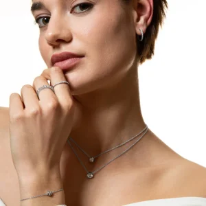 XENOX Armbänder^ZARGE Armband 925/- Sterlingsilber, rhodiniert