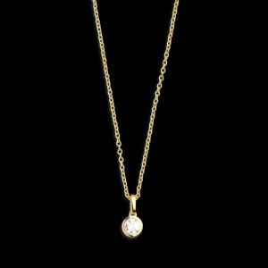 XENOX Halsketten^ZARGE Halskette 925/- Sterlingsilber, rhodiniert