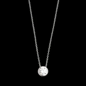 XENOX Halsketten^ZARGE Halskette 925/- Sterlingsilber, rhodiniert