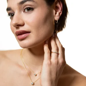 XENOX Halsketten^ZARGE Halskette 925/- Sterlingsilber, rhodiniert