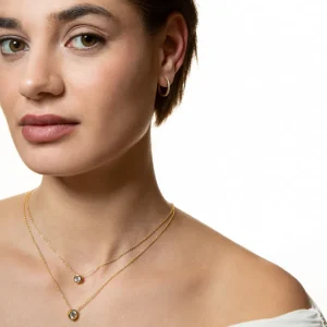 XENOX Halsketten^ZARGE Halskette 925/- Sterlingsilber, rhodiniert